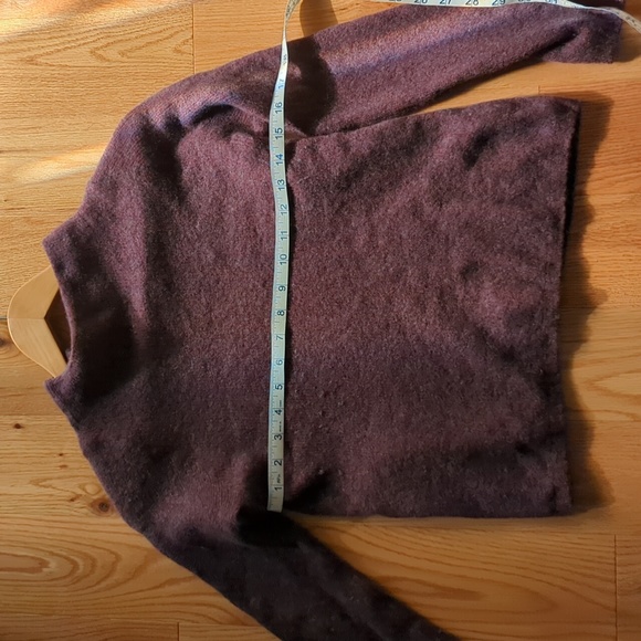 Bartolini. Wool | Cashmere Plum Knit Sweater. Size Medium. - Picture 4 of 6